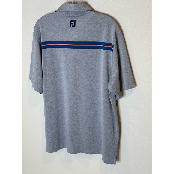 Foot joy polo with stripe size m - Picture 3 of 4